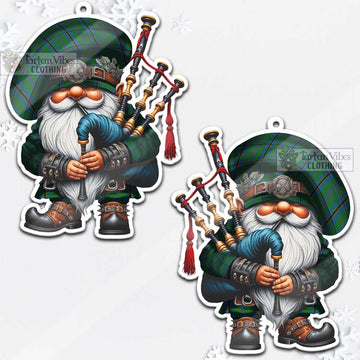Snodgrass Tartan Bagpiper Gnome Christmas Ornament - Tartan Vibes Clothing