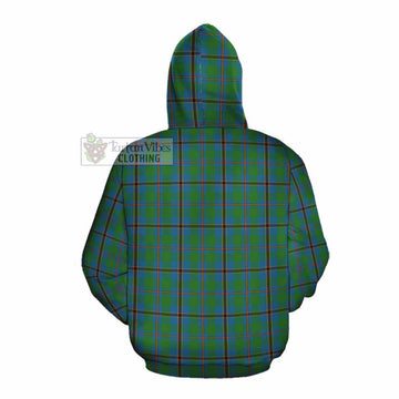 Snodgrass Tartan Cotton Hoodie with Family Crest DNA In Me Style Pullover Hoodie - Tartan Vibes Clothing