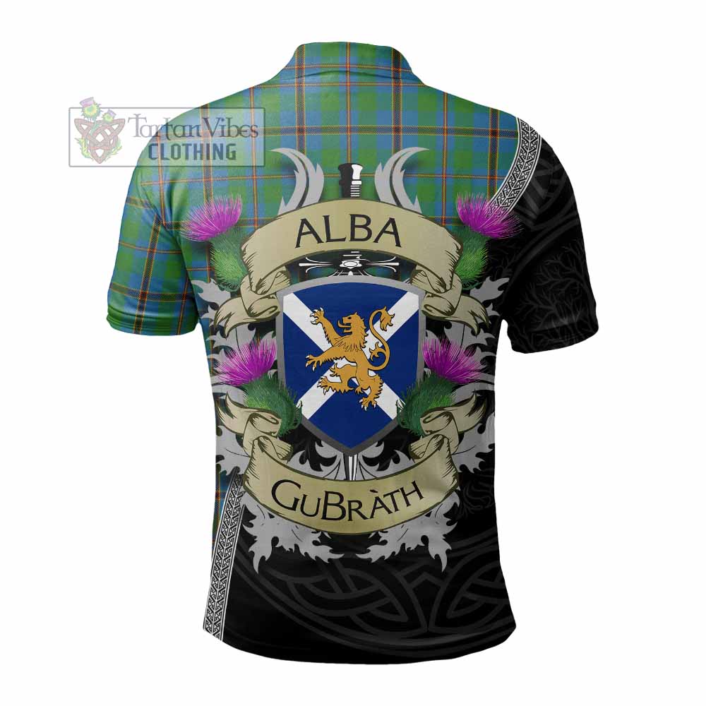 Snodgrass Tartan Family Crest Polo Shirt Lion Rampant Royal Thistle Shield Celtic Inspired - Tartan Vibes Clothing