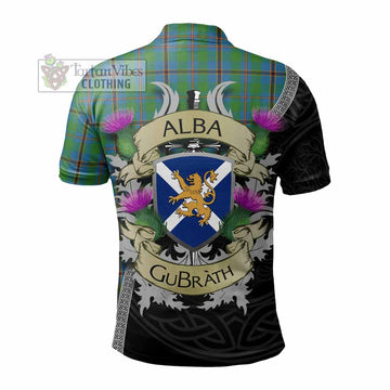 Snodgrass Tartan Family Crest Polo Shirt Lion Rampant Royal Thistle Shield Celtic Inspired - Tartan Vibes Clothing