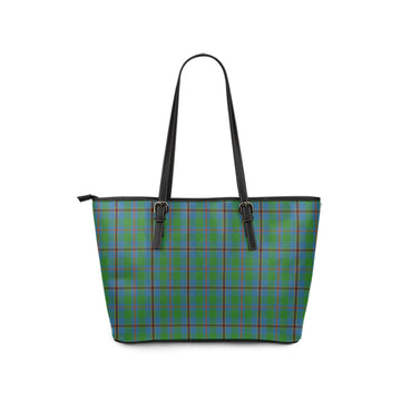 Snodgrass Tartan Leather Tote Bag - Tartan Vibes Clothing