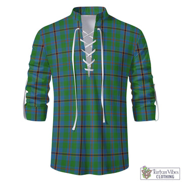 Snodgrass Tartan Men's Scottish Traditional Jacobite Ghillie Kilt Shirt - Tartan Vibes Clothing
