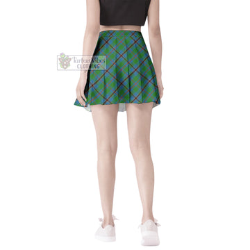 Snodgrass Tartan Women's Plated Mini Skirt