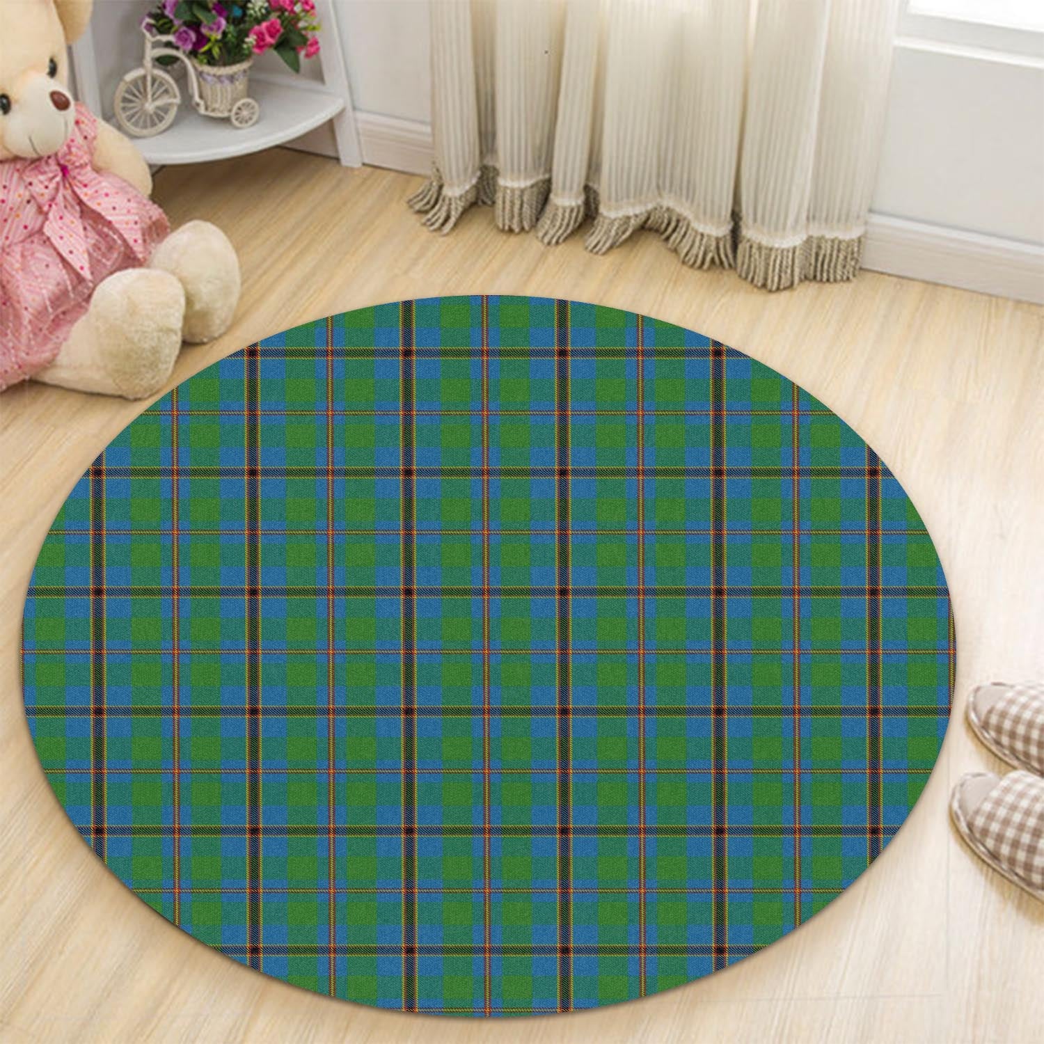 Snodgrass Tartan Round Rug - Tartan Vibes Clothing