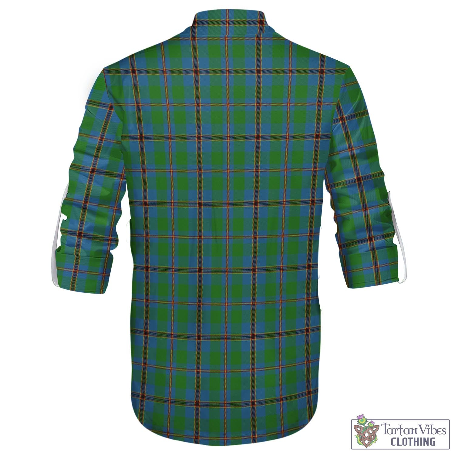Snodgrass Tartan Men's Scottish Traditional Jacobite Ghillie Kilt Shirt - Tartan Vibes Clothing