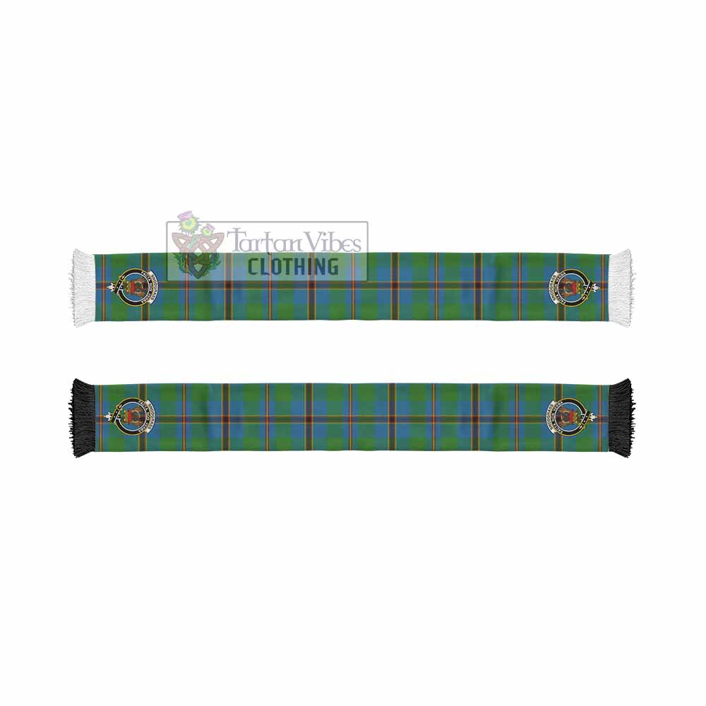 Snodgrass Tartan Ruffneck Scarf with Family Crest - Tartan Vibes Clothing
