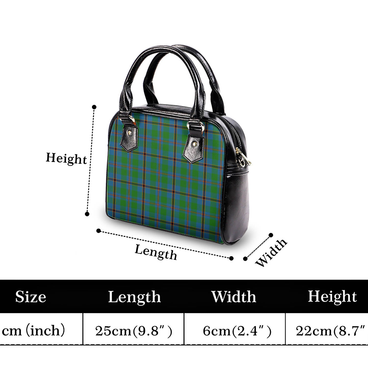 Snodgrass Tartan Shoulder Handbags - Tartan Vibes Clothing