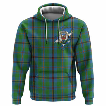 Snodgrass Clan Crest In Me Tartan Hoodie Scotland Flag Style