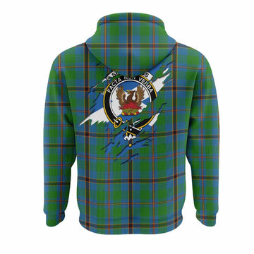 Snodgrass Clan Crest In Me Tartan Hoodie Scotland Flag Style