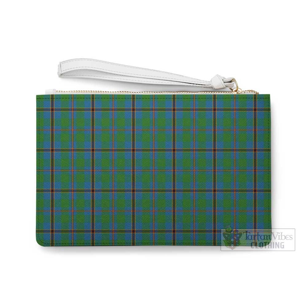 Tartan Vibes Clothing Snodgrass Family Crest Tartan Clutch Bag