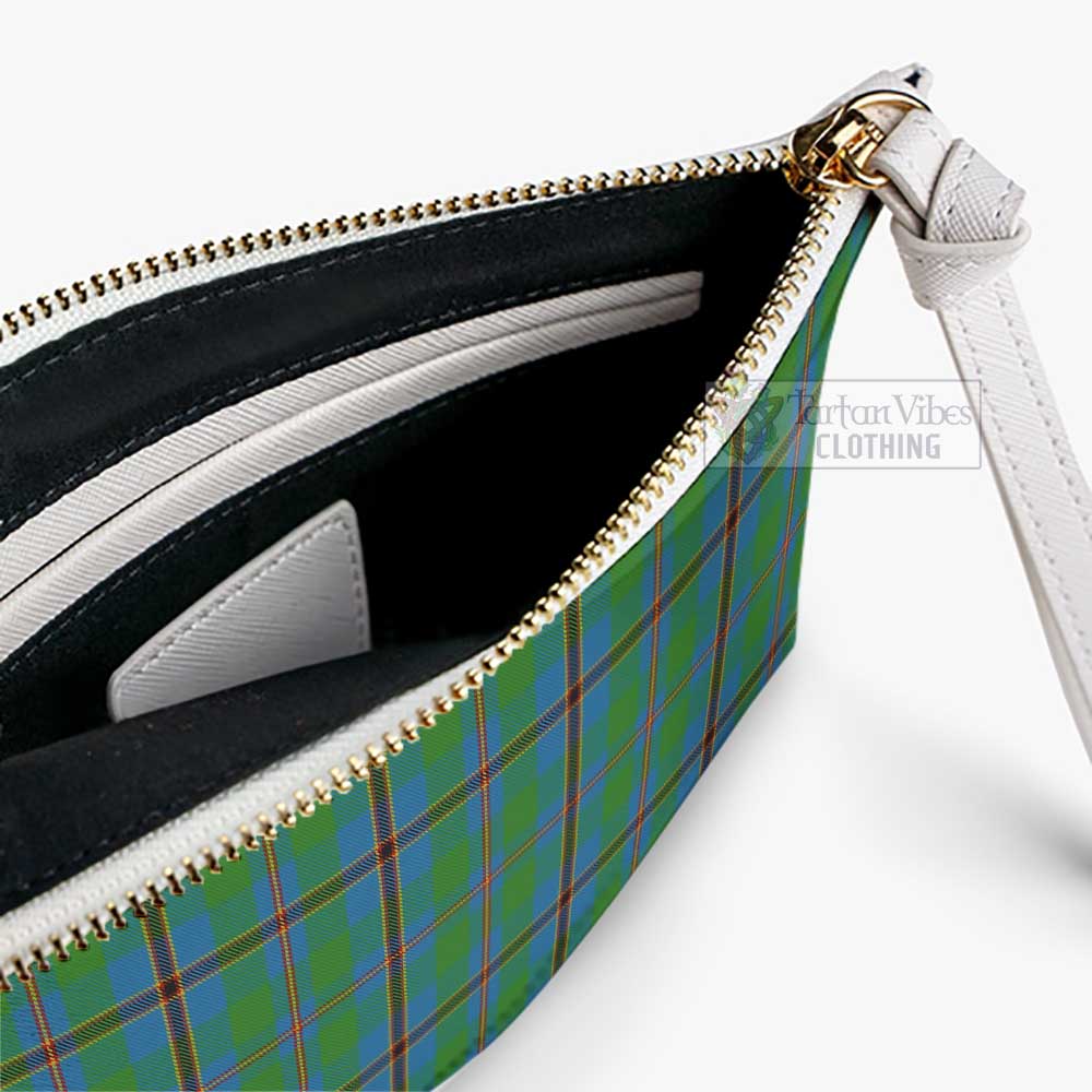 Tartan Vibes Clothing Snodgrass Family Crest Tartan Clutch Bag