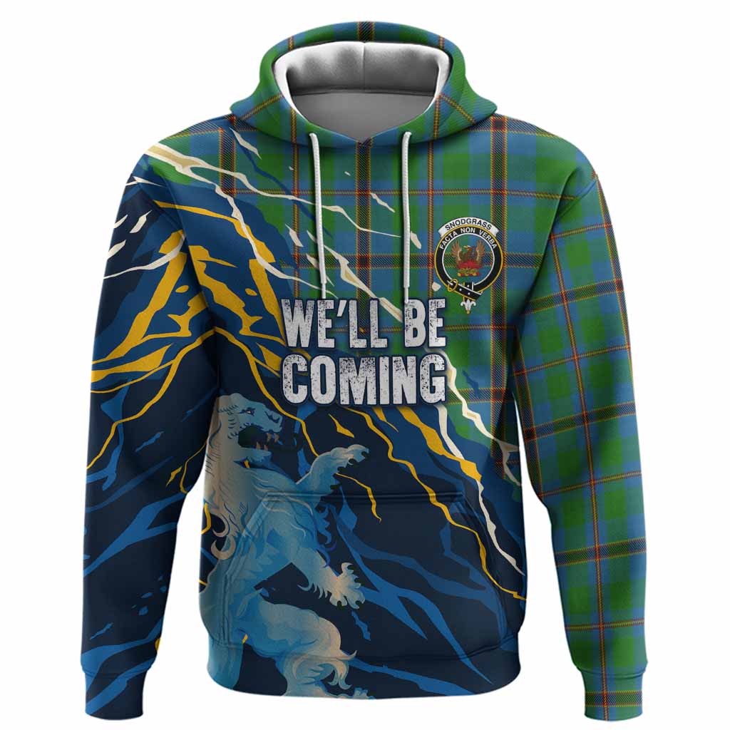 Snodgrass Scotland Tartan Hoodie WC2026 Football - We'll Be Coming