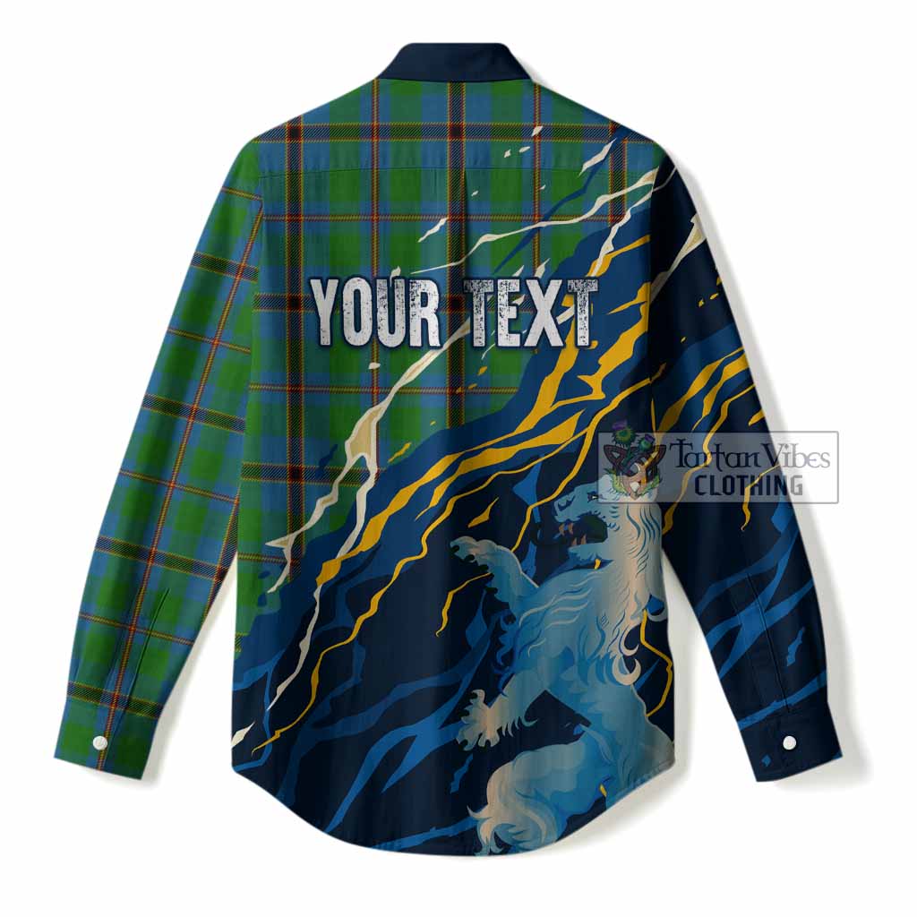 Snodgrass Scotland Tartan Women Casual Shirt WC2026 Football - We'll Be Coming