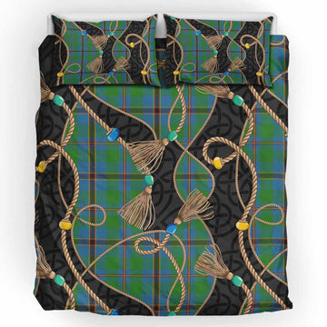 Snodgrass Scottish Tartan Twisted Ropes Stylized Bedding Set UK Bedding Set UK King 91*87 inch - Tartan Vibes Clothing