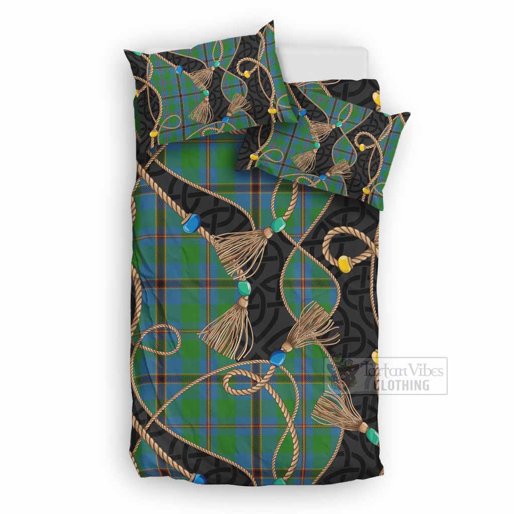 Snodgrass Scottish Tartan Twisted Ropes Stylized Bedding Set UK Bedding Set UK Double 79*79 inch - Tartan Vibes Clothing