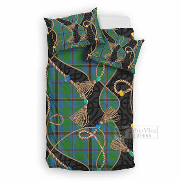 Snodgrass Scottish Tartan Twisted Ropes Stylized Bedding Set UK Bedding Set UK Double 79*79 inch - Tartan Vibes Clothing