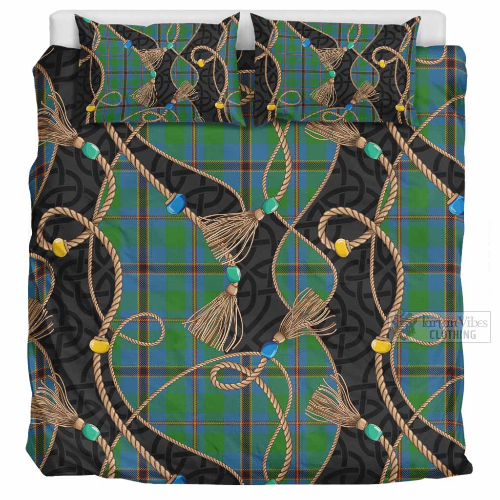 Snodgrass Scottish Tartan Twisted Ropes Stylized Bedding Set UK Bedding Set UK Super King 104*94 inch - Tartan Vibes Clothing