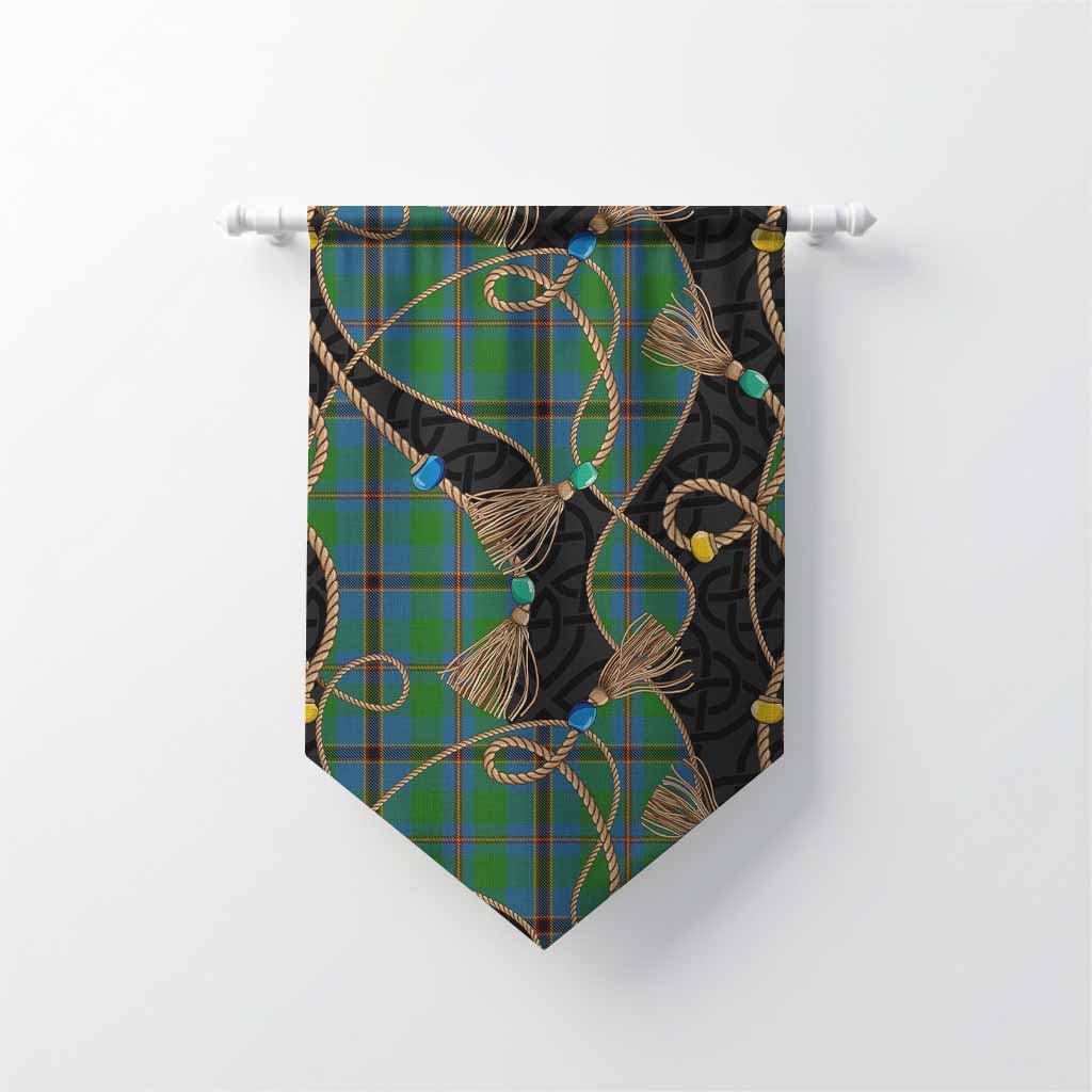 Snodgrass Scottish Tartan Twisted Ropes Stylized Gonfalon Chevron - Tartan Vibes Clothing