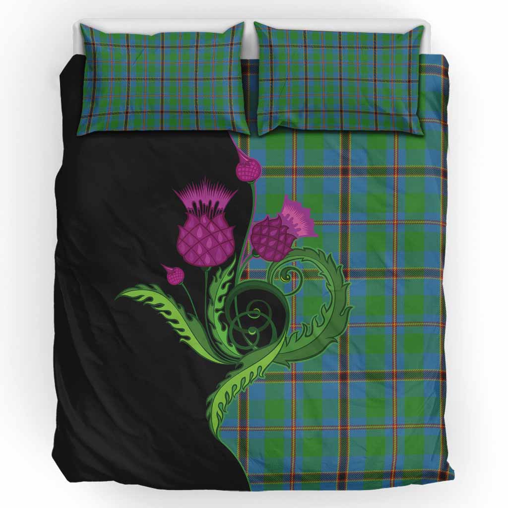 Snodgrass Tartan Bedding Set Traditional Scottish Thistle UK Bedding Set UK King 91*87 inch - Tartan Vibes Clothing