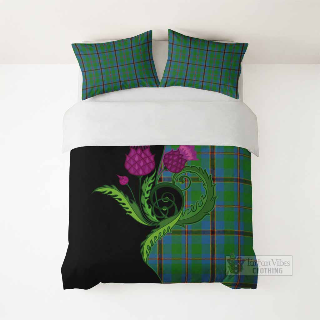 Snodgrass Tartan Bedding Set Traditional Scottish Thistle - Tartan Vibes Clothing