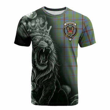 Snodgrass Tartan Cotton T-shirt Roaring Lion Heritage