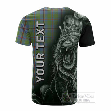 Snodgrass Tartan Cotton T-shirt Roaring Lion Heritage