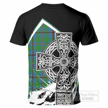 Snodgrass Tartan Crest T-Shirt Scottish Celtic Cross Heritage - Tartan Vibes Clothing