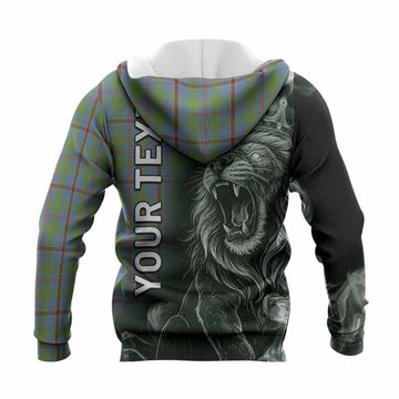 Snodgrass Tartan Knitted Hoodie Roaring Lion Heritage