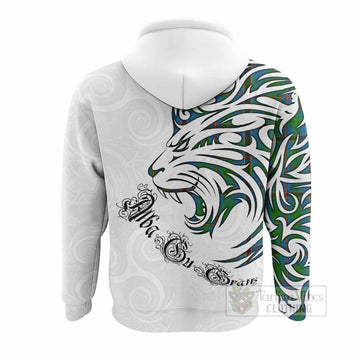 Snodgrass Tartan Lion Roar Hoodie Alba Gu Brath with Celtic Motifs