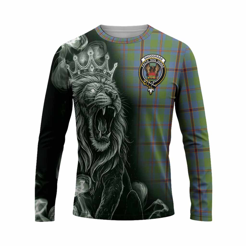 Snodgrass Tartan Long Sleeve T-Shirt Roaring Lion Heritage
