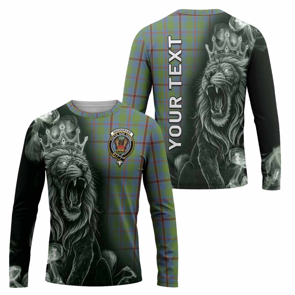 Snodgrass Tartan Long Sleeve T-Shirt Roaring Lion Heritage