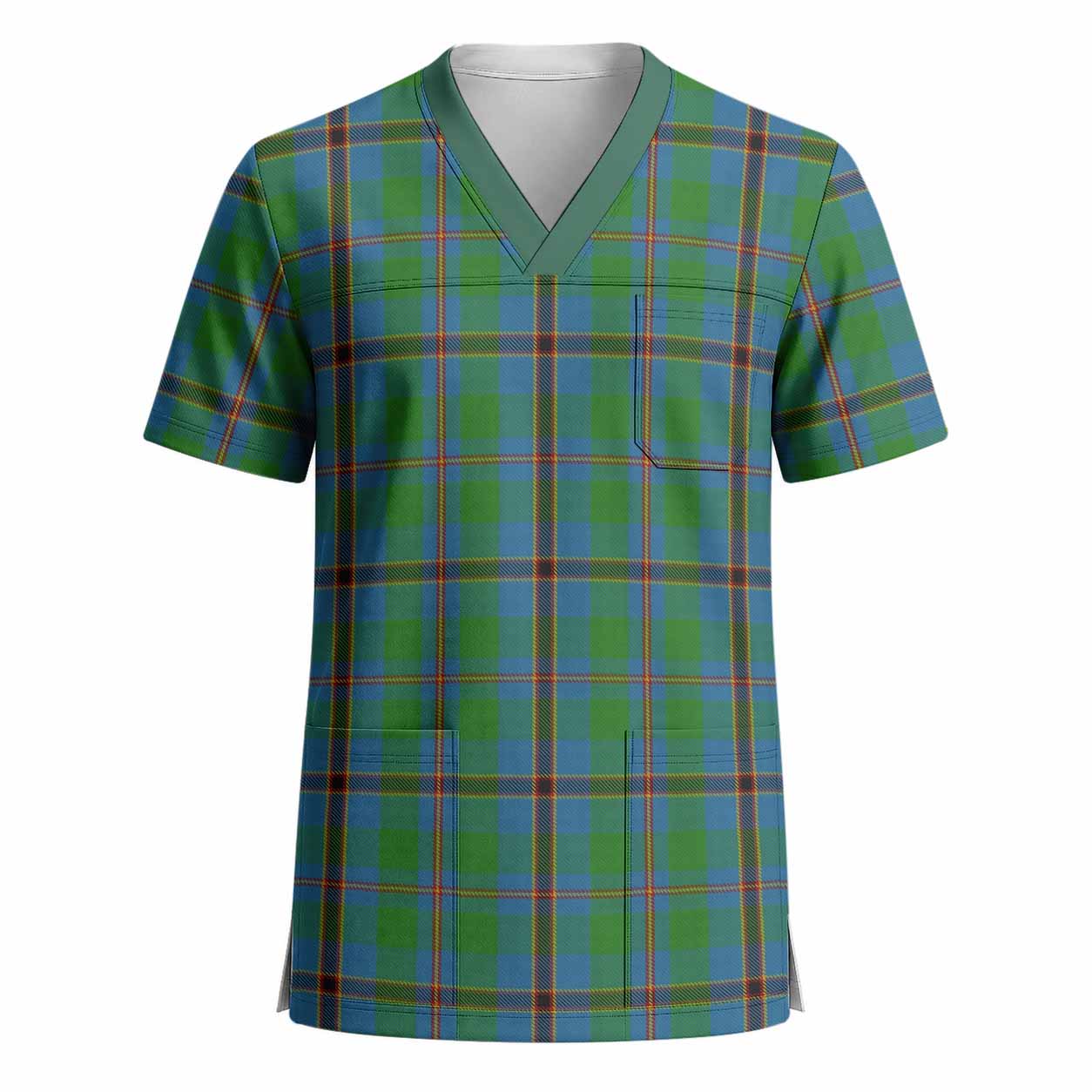 Snodgrass Tartan Scrub Top - Tartan Vibes Clothing