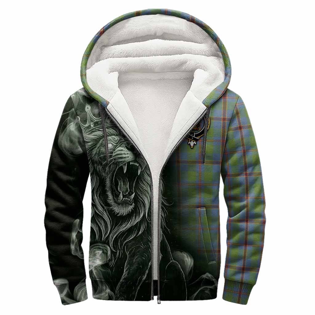 Snodgrass Tartan Sherpa Hoodie Roaring Lion Heritage