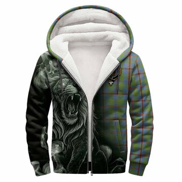 Snodgrass Tartan Sherpa Hoodie Roaring Lion Heritage
