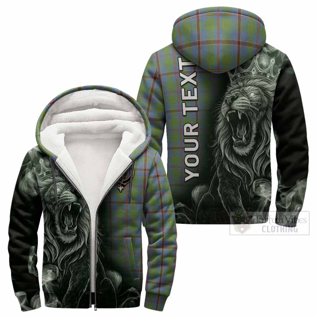 Snodgrass Tartan Sherpa Hoodie Roaring Lion Heritage