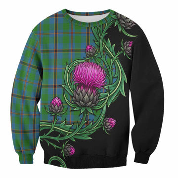 Snodgrass Tartan Sweatshirt Resilient Scottish Thistle Unisex - Tartan Vibes Clothing