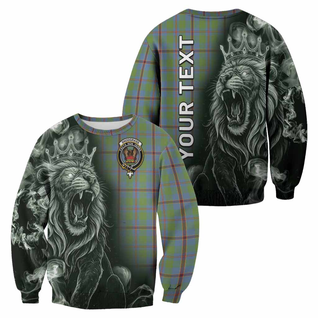 Snodgrass Tartan Sweatshirt Roaring Lion Heritage