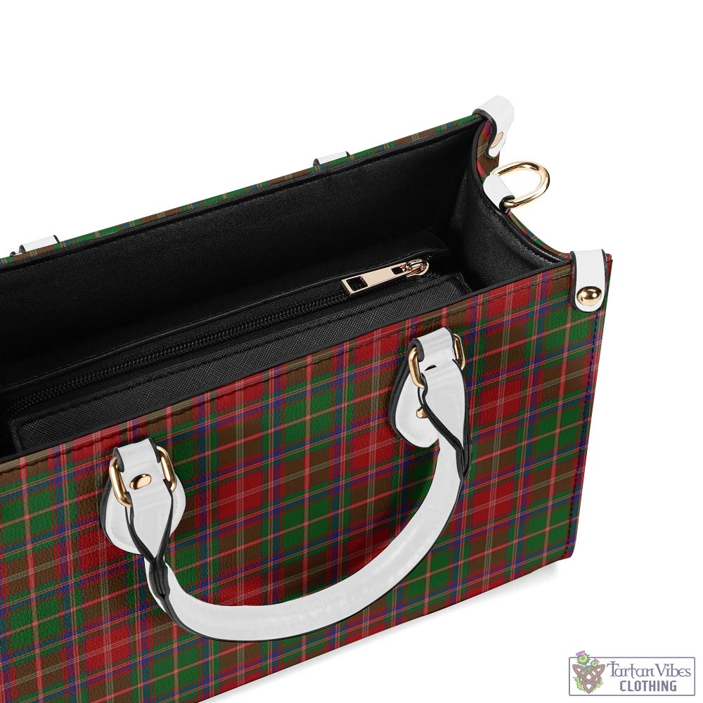 Tartan Vibes Clothing Somerville Tartan Luxury Leather Handbags