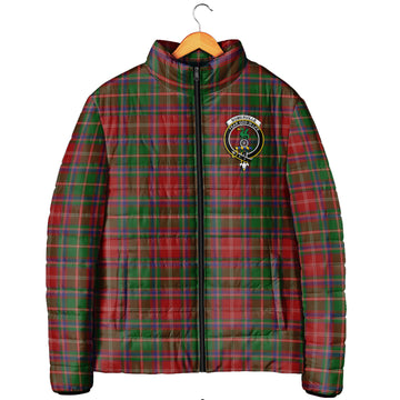 Somerville Tartan Padded Jacket with Family Crest