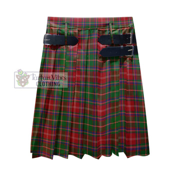 Somerville Tartan Men's Pleated Skirt - Fashion Casual Retro Scottish Kilt Style