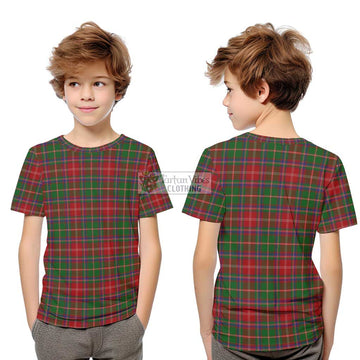 Somerville Tartan Kid T-Shirt Youth XL Size14 - Tartanvibesclothing Shop