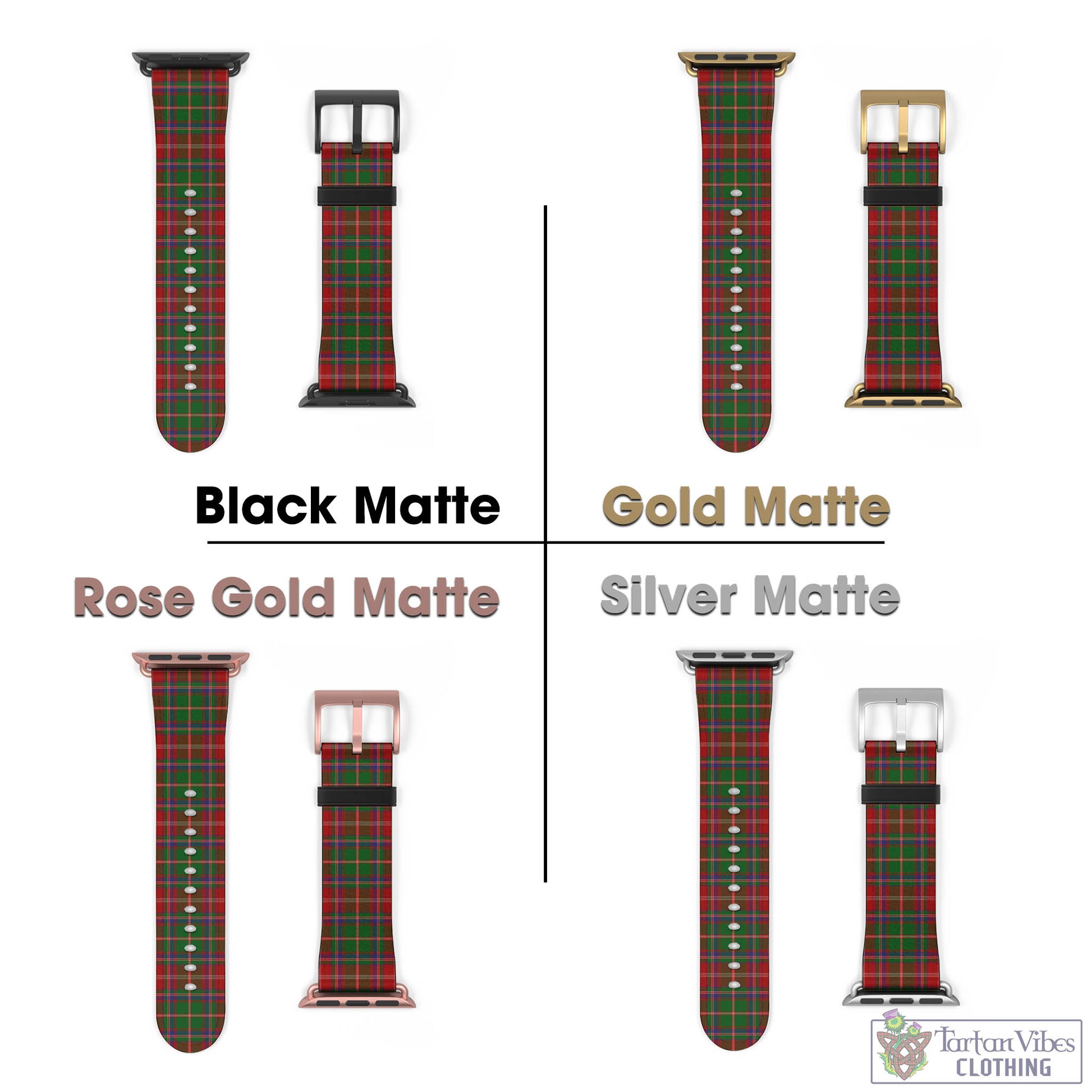 Tartan Vibes Clothing Somerville Tartan Watch Band