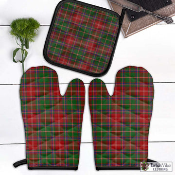 Somerville Tartan Combo Oven Mitt & Pot-Holder Combo 1 Oven Mitt & 1 Pot-Holder Black - Tartan Vibes Clothing
