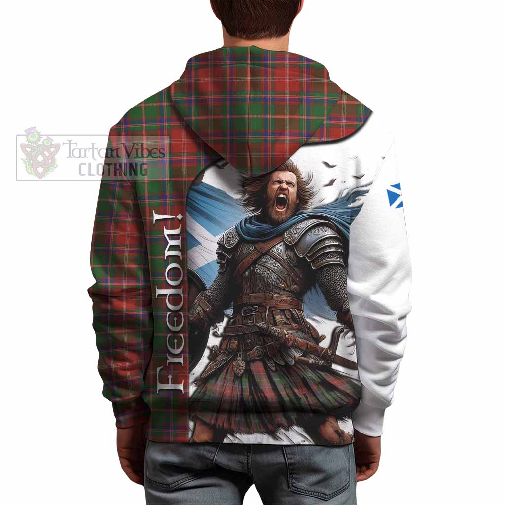 Tartan Vibes Clothing Somerville Crest Tartan Hoodie Inspired by the Freedom of Scottish Warrior