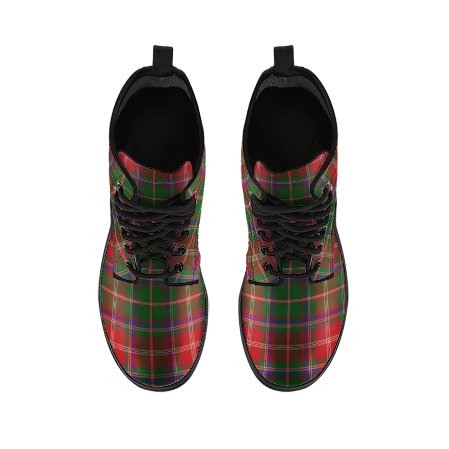 somerville-tartan-leather-boots