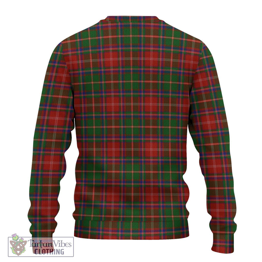 Somerville Tartan Knitted Sweater with Family Crest DNA In Me Style - Tartanvibesclothing Shop