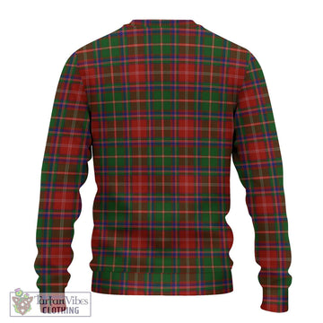 Somerville Tartan Knitted Sweater with Family Crest DNA In Me Style - Tartanvibesclothing Shop
