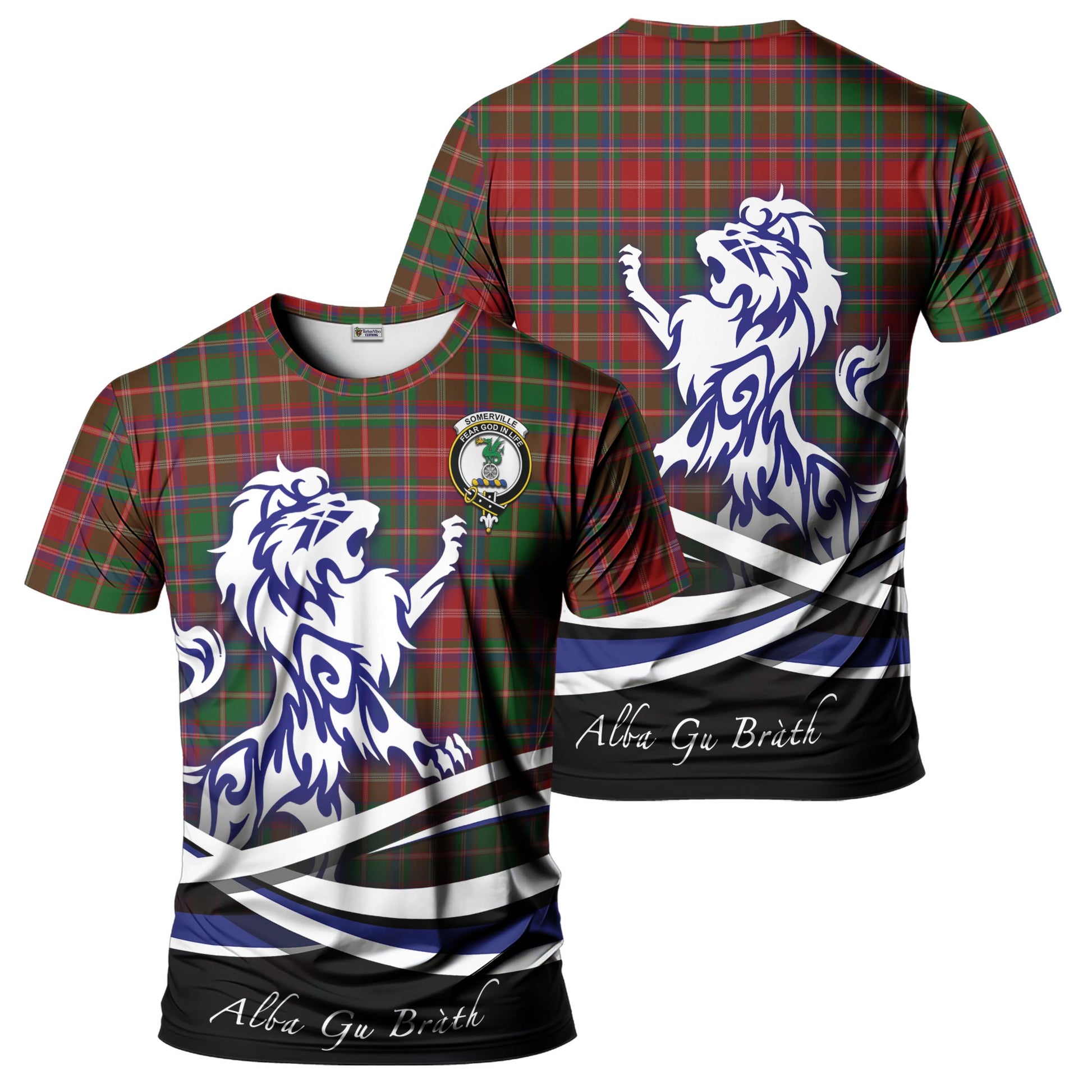 somerville-tartan-t-shirt-with-alba-gu-brath-regal-lion-emblem