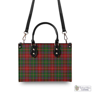 Tartan Vibes Clothing Somerville Tartan Luxury Leather Handbags