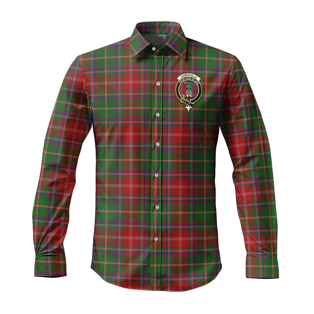 somerville-tartan-long-sleeve-button-up-shirt-with-family-crest